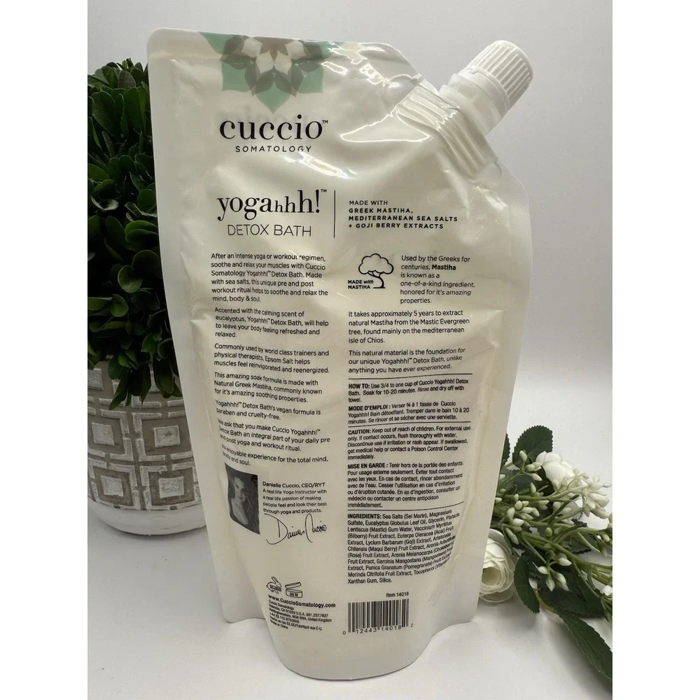 Cuccio Somatology Yogahhh! Detox Bath - 16‎ oz - NEW & SEALED!